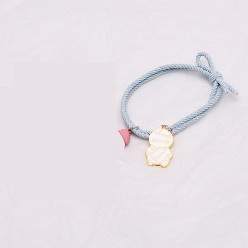 Title 4, Ghost Head Rope Couple Magnet Bracelet, Small R...