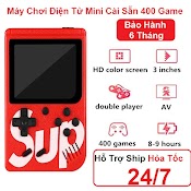 Máy Chơi Điện Tử Mini Cầm Tay - Tích Hợp 400 Game In 1 - Game Classic - Game Restro - Máy Chơi Game Cầm Tay Sup 400