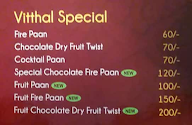 Vitthal The Family Paan Shop menu 4