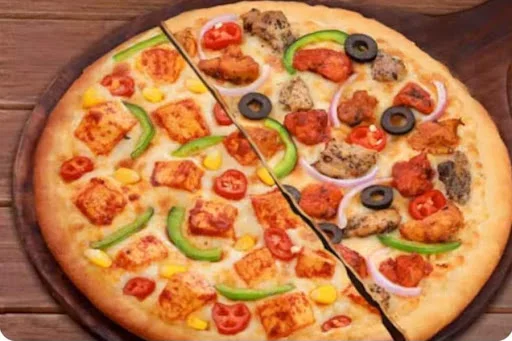 Veg And Non Veg Big Pizza [10 Inches]