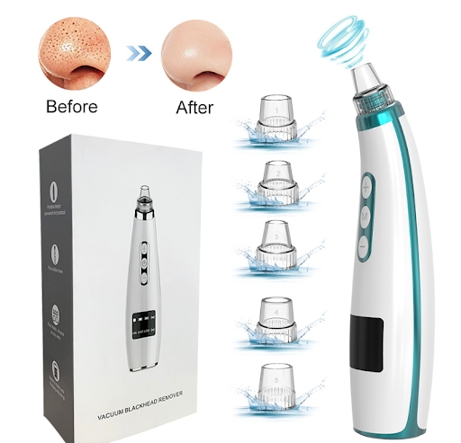 Title 4, Electric Blackhead Suction Instrument Face Clea...