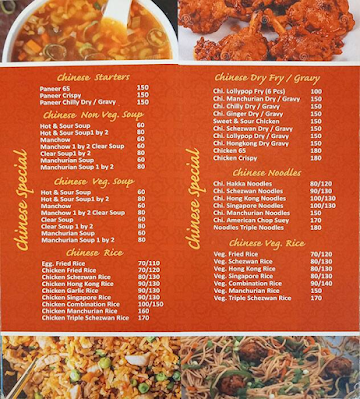 Al Nayaab Restaurant menu 