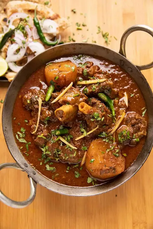 Hari Mirch Ka Bhuna Gosht