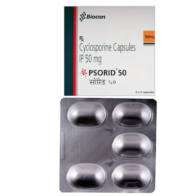 PSORID 50MG CAP 5'S