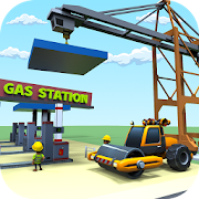 Highway Gas Station: Construction City Simulator  Icon