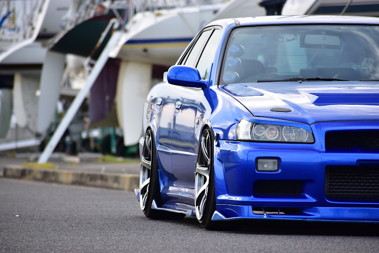 スカイラインの車写活・ひとり撮影会・南国感・暑いに関するカスタム事例の投稿画像5枚目