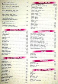 Arohi Kitchen menu 2