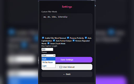 TikTok Caption Formatter screenshot 4
