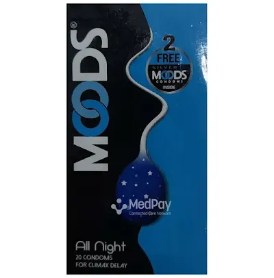 MOODS Allnight Condom - 20