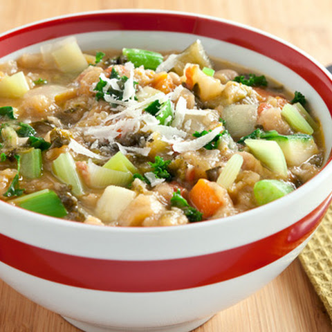Vegetable With oliver Baby Braised ravioli recipe Minestrone jamie meat Chicken