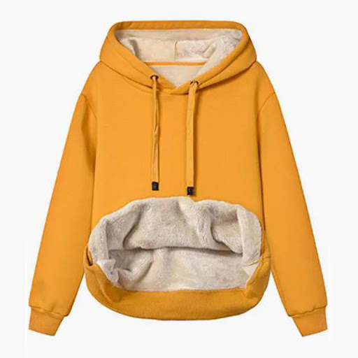 Title 4, Womens Thermal Sherpa Pocket Hooded Sports Swe...