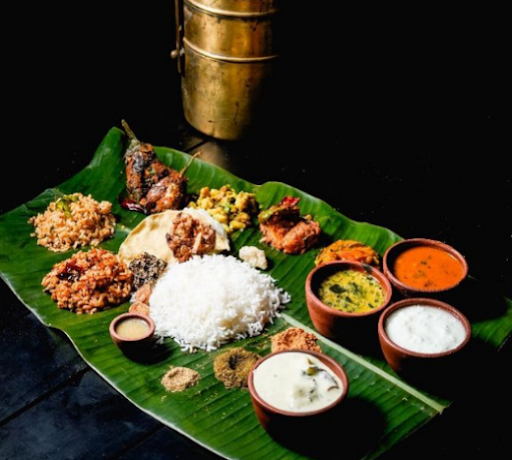 Andhra Veg Butta Bhojanam Serves 2