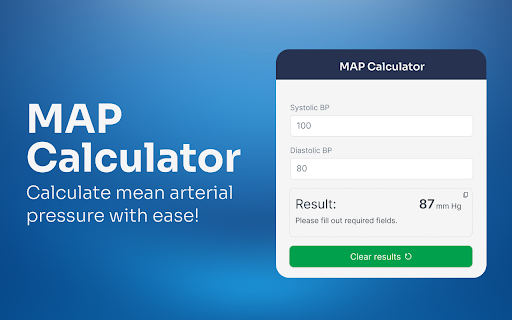 MAP Calculator