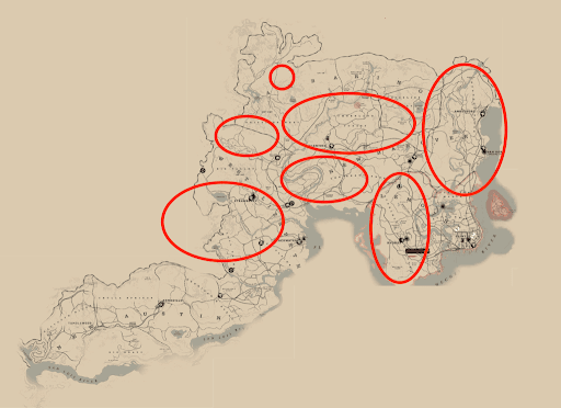 Rdr2 鹿の生息地と最良の素材の入手方法 神ゲー攻略