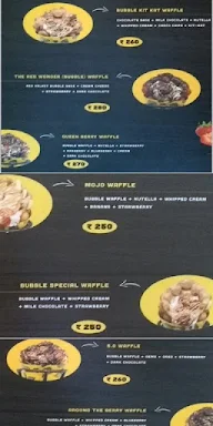 Belgian Waffle Factory menu 3