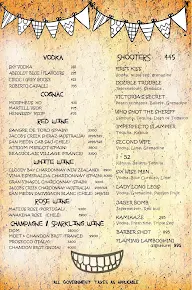 Imperfecto menu 3