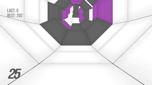 Android application Tunnel Runner screenshort