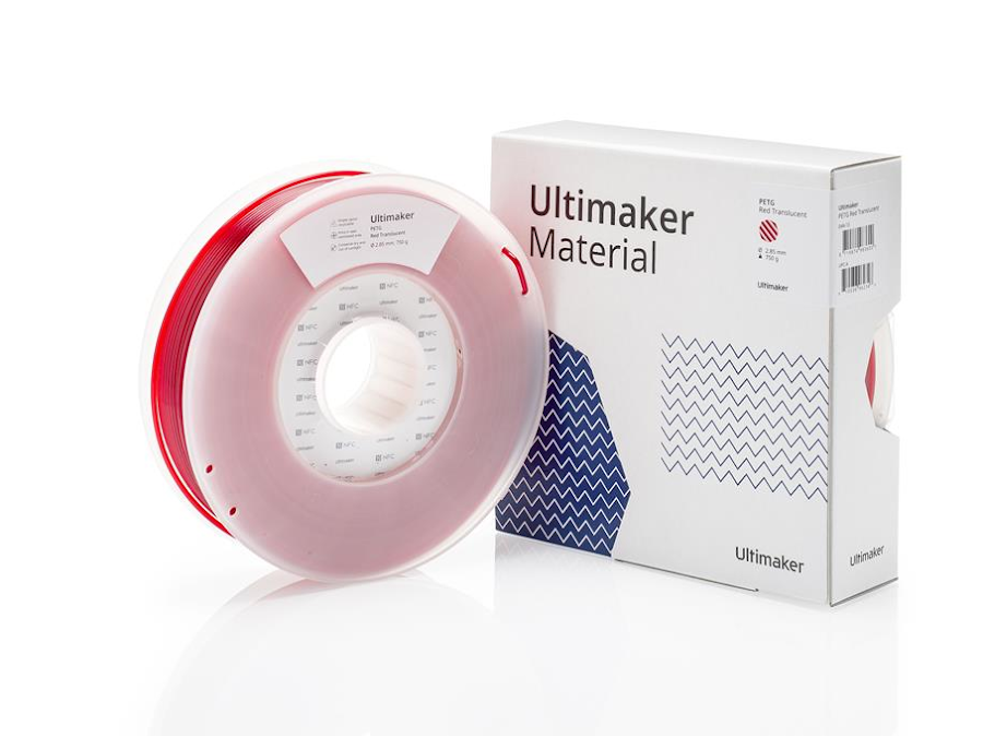 UltiMaker Clear PETG Filament - 2.85mm (0.75kg)