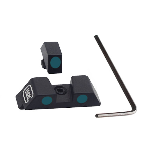 Title 1, Handgun Glow In The Dark Front And Rear Sight S...