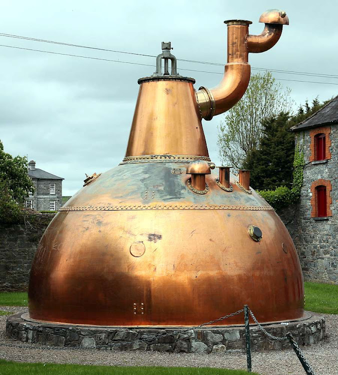 Midleton Distillery, home to the world’s largest pot that has a capacity of approximately 150,000 litres