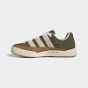 adimatic human made dust green / cream white / brown dessert