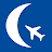 Flight night time icon