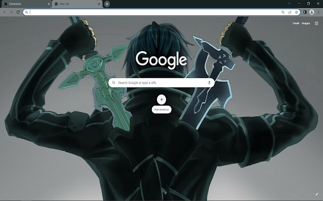 Kirito (Sword Art Online) chrome extension