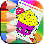 Cover Image of Download Coloring page for shopkins 1.2 APK