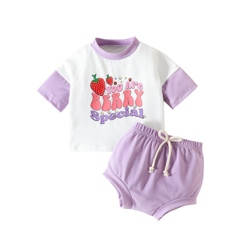 Title 8, Printed Short-sleeved T-shirt Suit. Experience ...