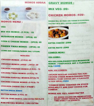 Momos Addaa menu 2