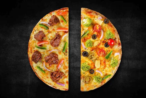 1 Veg & 1 Non Veg Half Pizza At 399