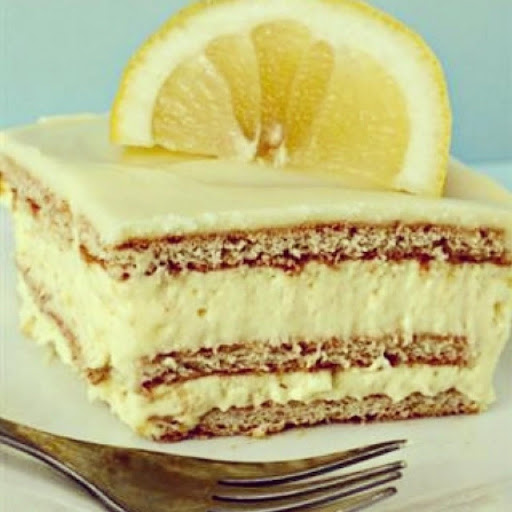 From Instagram: No Bake Lemon Ice Box Cake, Iris http://instagram.com/p/rfGh4kvYHW/