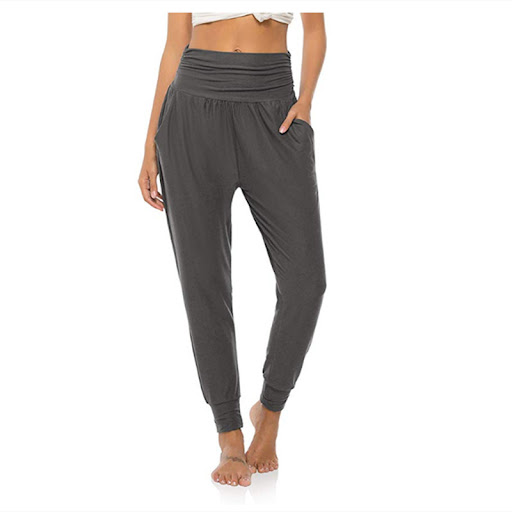 Title 2, Pure Color Womens Tall Waist Yoga Loose Sports...