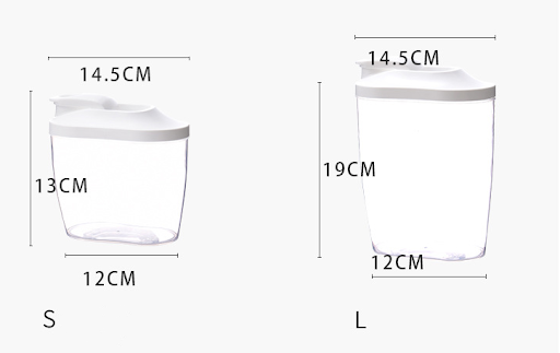 Title 1, Transparent Plastic Storage Tank With Cover off...