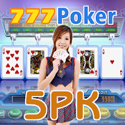 777 Poker Slot Machine 5PK 1.6 Icon