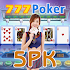 777 Poker Slot Machine 5PK1.8