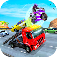 Moto Highway Rider Transform Car Traffic Racing