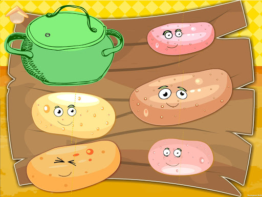 Screenshot Funny Veggies! Kids games