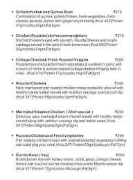 Nutri Solutions menu 6