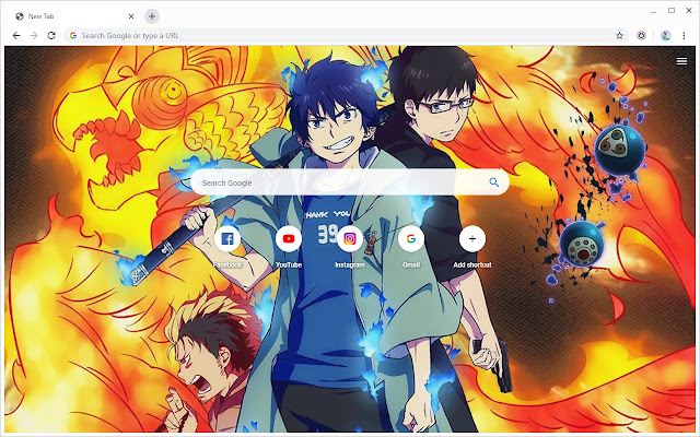 Blue Exorcist Wallpapers New Tab