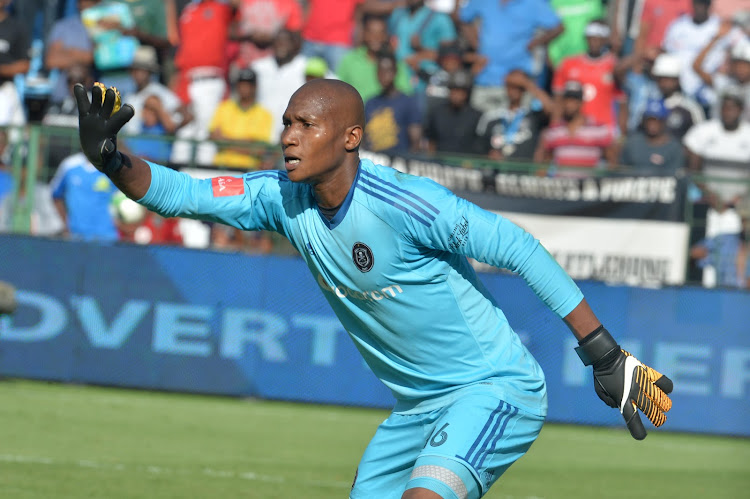 Jackson Mabokgwane of Orlando Pirates during the Absa Premiership match between Mamelodi Sundowns and Orlando Pirates at Loftus Versfeld Stadium on January 13, 2018 in Pretoria, South Africa.