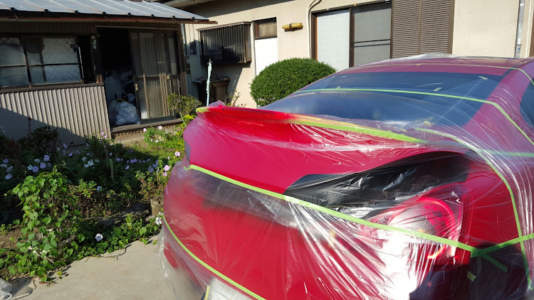 スカイラインクーペのDIY・スカイライン・ハイマウントストップランプ加工・ハイマウントストップランプ塗装に関するカスタム事例の投稿画像2枚目
