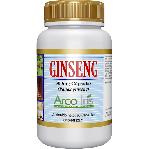 Ginseng 300Mg 60Capsulas Arcoiris   