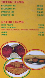 Nellore Mess menu 6