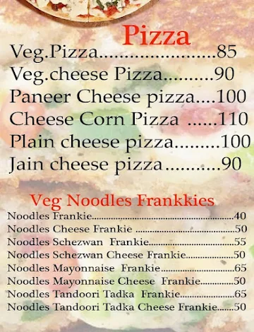 Nanaji's Fast Food menu 