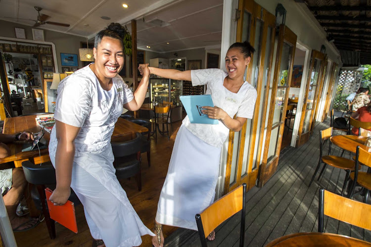 Visit the Friends Cafe on your trip to Nuku'alofa, Tonga.