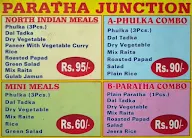 Paratha Junction menu 1