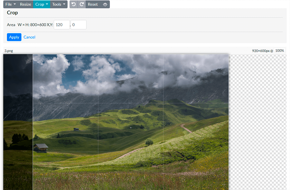 photo resizer free photo resizing software interface