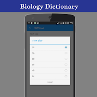 Biology Dictionary Screenshot