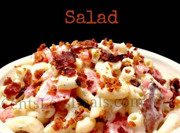 Ranch BLT Macaroni Salad recipe